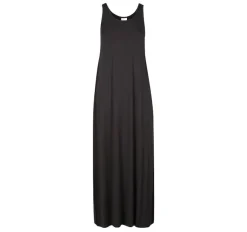 Bamboo Maxi Maternity Dress - Black