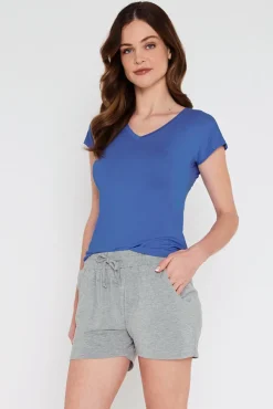 Bamboo Shorts - Grey Marle