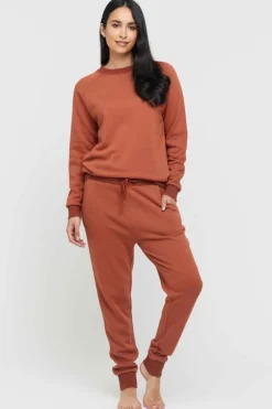 Bamboo Slouch Trackpant - Spice