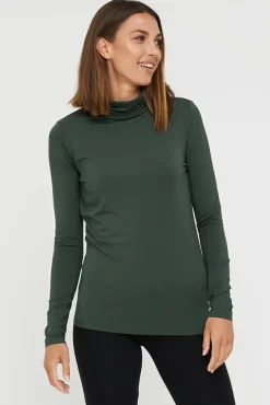 Bamboo Turtle Neck - Forest