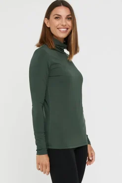 Bamboo Turtle Neck - Forest