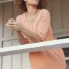 Carter Tunic Top - Apricot
