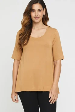 Carter Tunic Top - Biscuit