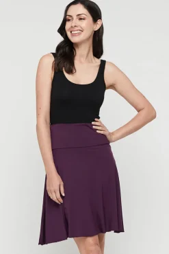 Cate Skirt - Plum