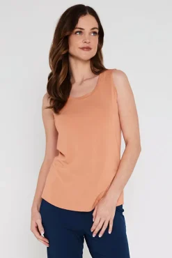 Classic Scoop Singlet - Apricot