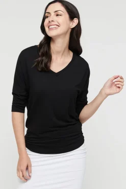 Dolman Sleeve Top - Black