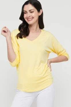 Dolman Sleeve Top - Limoncello