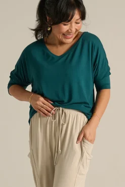 Dolman Sleeve Top - Pine