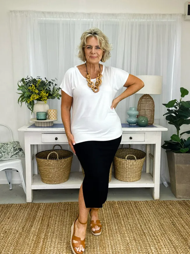 Eadie Top - White