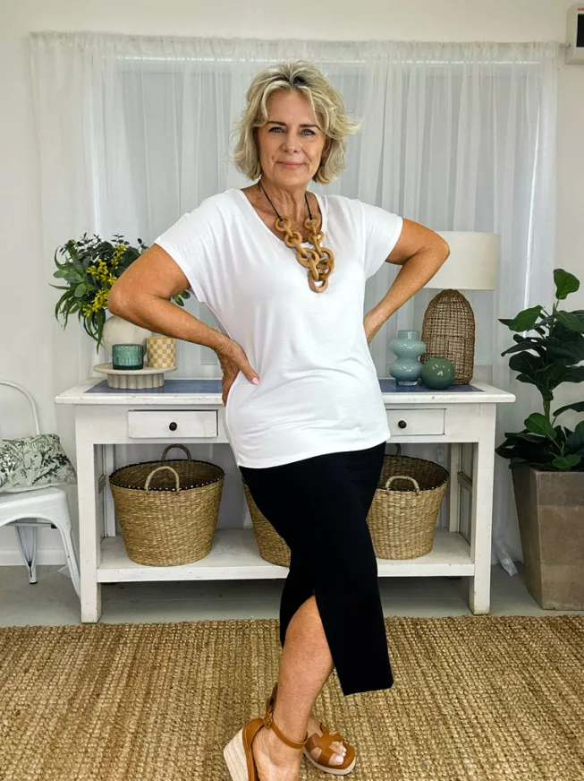 Eadie Top - White