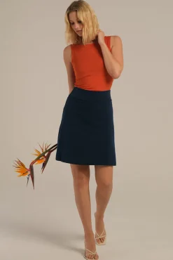 Essential Skirt - Dark Navy