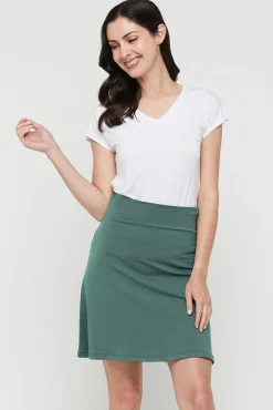 Essential Skirt - Silver Pine