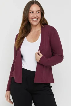 Everyday Cardi - Burgundy