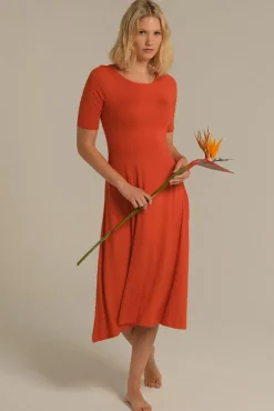Harmony Dress - Flame