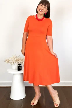 Harmony Dress - Flame