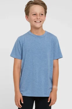 Junior Lounge Tee - Lake Blue
