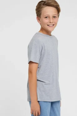 Junior Lounge Tee - Silver