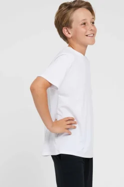 Junior Lounge Tee - White