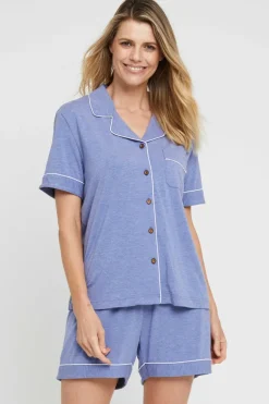 Ladies Pyjama Set - Lavender