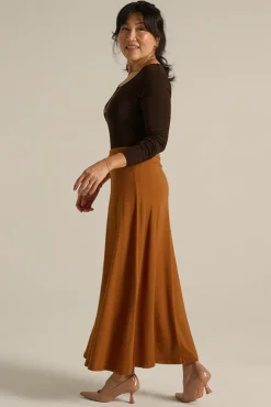 Lana Long Skirt - Ginger