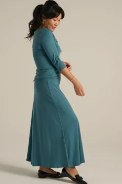 Lana Long Skirt - Ocean