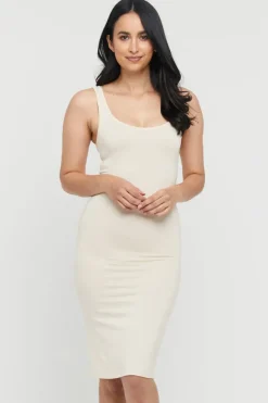 Lola Bamboo Slip - Ecru