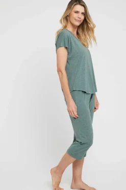 Lounge Tee - Moss Green
