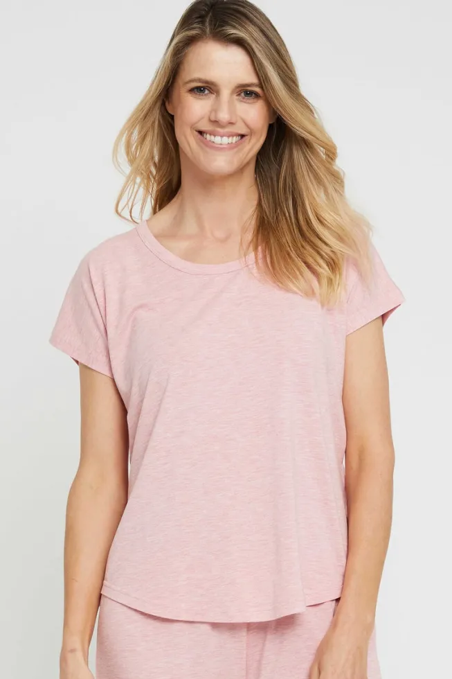 Lounge Tee - Rose