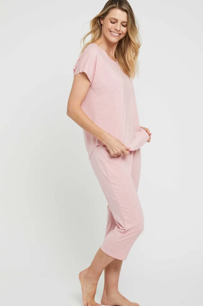 Lounge Tee - Rose