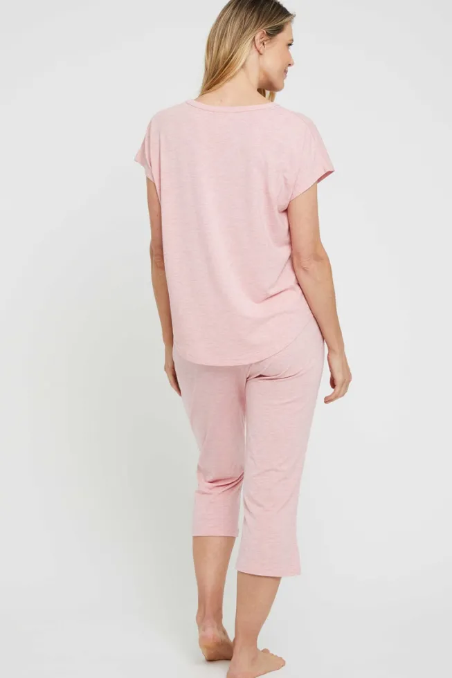 Lounge Tee - Rose