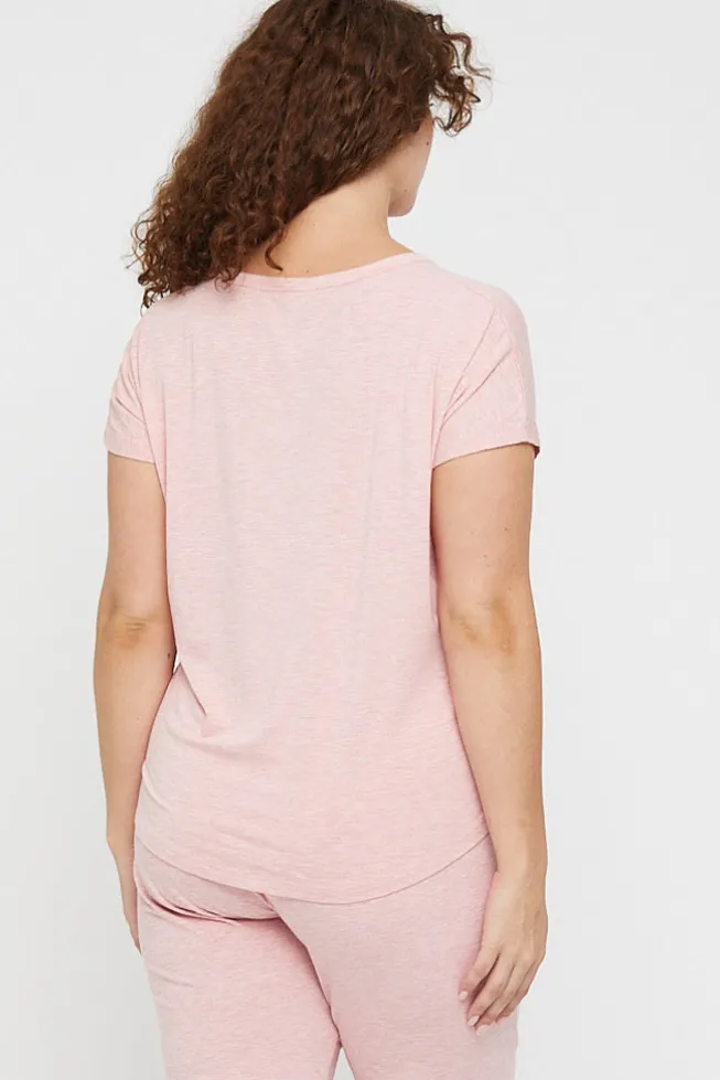 Lounge Tee - Rose