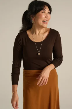 L/S Layering Top - Chocolate