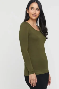 L/S Layering Top - Dark Olive