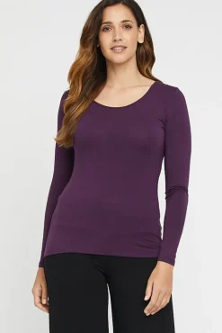 L/S Layering Top - Plum