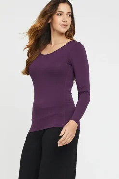 L/S Layering Top - Plum