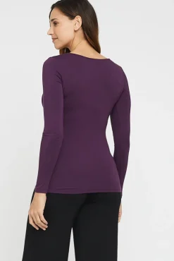 L/S Layering Top - Plum