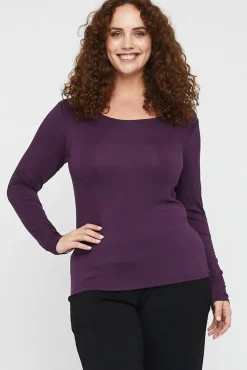 L/S Layering Top - Plum