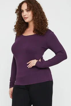 L/S Layering Top - Plum