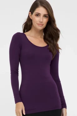 L/S Layering Top - Plum