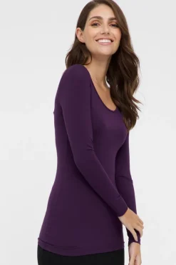 L/S Layering Top - Plum