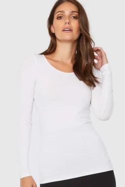 L/S Layering Top - White