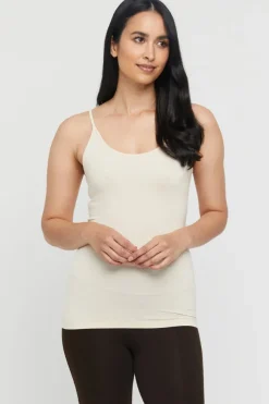 Lucia Bamboo Cami - Ecru