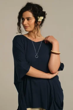 Mara Top - Dark Navy