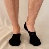 Men's Hidden Bamboo Socks 2 Pack - Black