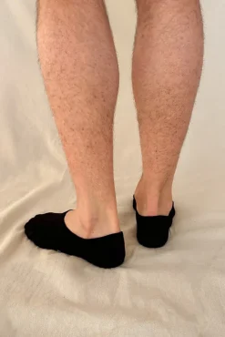 Men's Hidden Bamboo Socks 2 Pack - Black