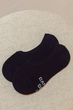 Men's Hidden Bamboo Socks 2 Pack - Black