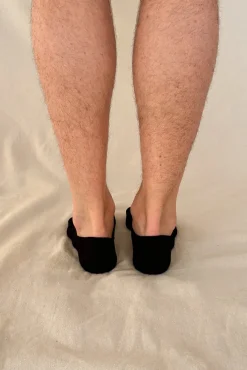Men's Hidden Bamboo Socks 2 Pack - Black