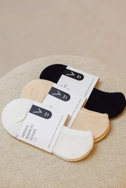 Men's Hidden Bamboo Socks 2 Pack - Black