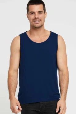Men's Singlet - Navy