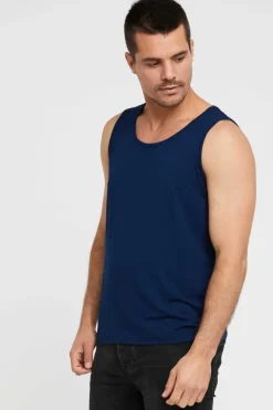 Men's Singlet - Navy